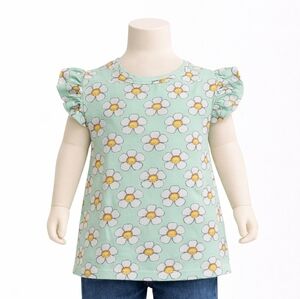 Posh Peanut Mint Floral Dress